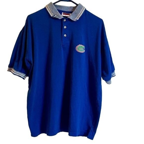 University of Florida Gators Pro Edge Polo Shirt Mens Large - Picture 2 of 9